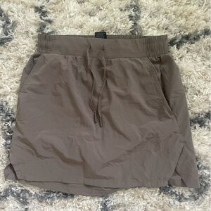 All in Motion Tan/Olive Skort Lightweight Quick-Dry